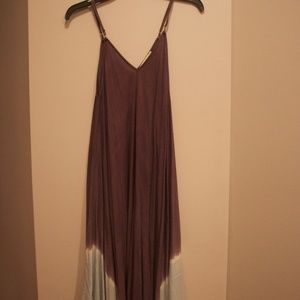 American Threads Tyedye/ombre Maxi Dress